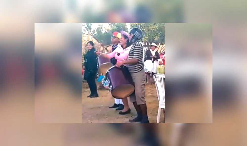 En Facebook se compartió el video viral de 'El Chavo' junto a 'Quico' bailando un pegajoso huayno de Santiago en Huancayo. En Facebook se compartió el video viral de 'El Chavo' junto a 'Quico' bailando un pegajoso huayno de Santiago en Huancayo.