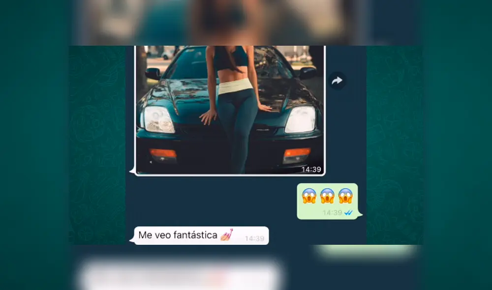 WhatsApp: chica envía sexy foto a su novio y detalle revela su más grande secreto [FOTOS]