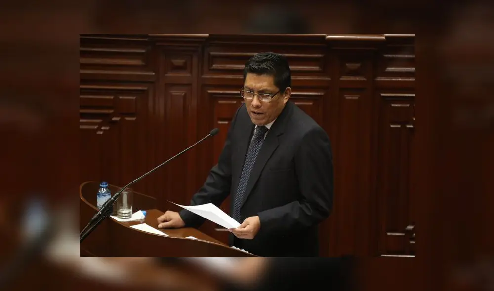 Vicente Zeballos asegura que el Ejecutivo tiene la mayor predisposición para trabajar en conjunto con el Congreso. Foto: PCM.