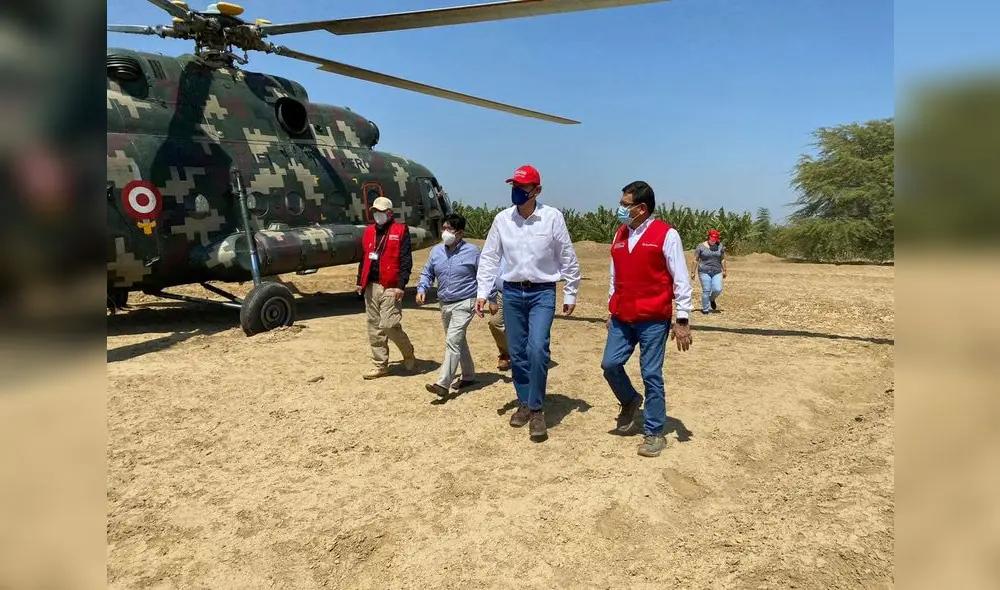 Martín Vizcarra lega a Piura a inaugurar obras. (Foto: Municipalidad de Morropón)