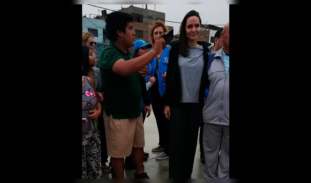 Angelina Jolie emociona a venezolanos con su sorpresiva llegada a Lima [FOTOS Y VIDEO]