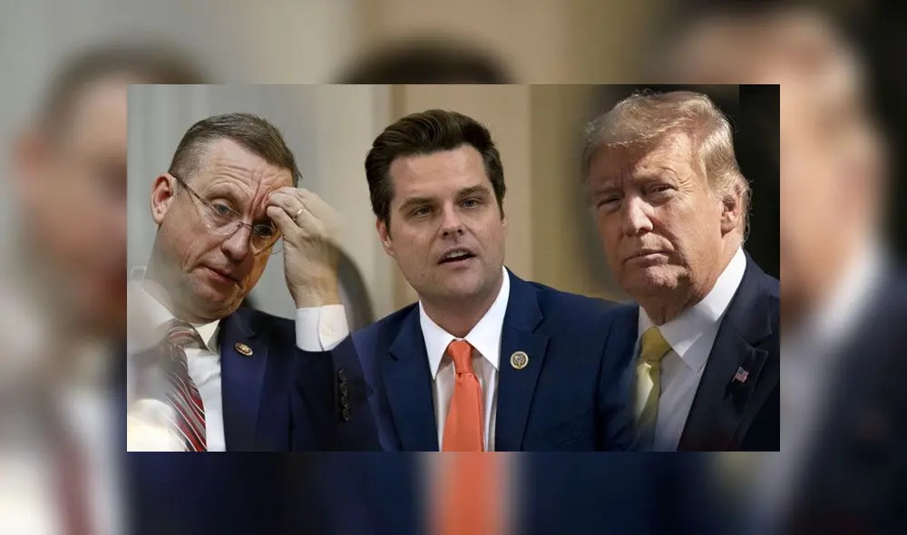 Doug Collins y Matt Gaetz se reunieron con Donald Trump recientemente, luego de haber estado expuestos al coronavirus.
