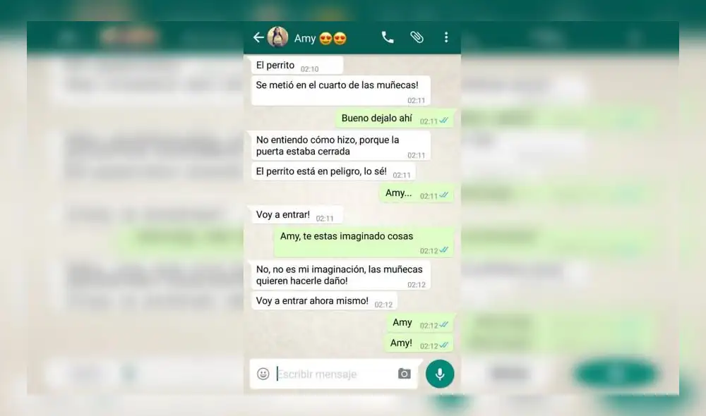WhatsApp Viral: historia de terror sobre una 'muñeca poseída' asusta a miles de usuarios [FOTOS]