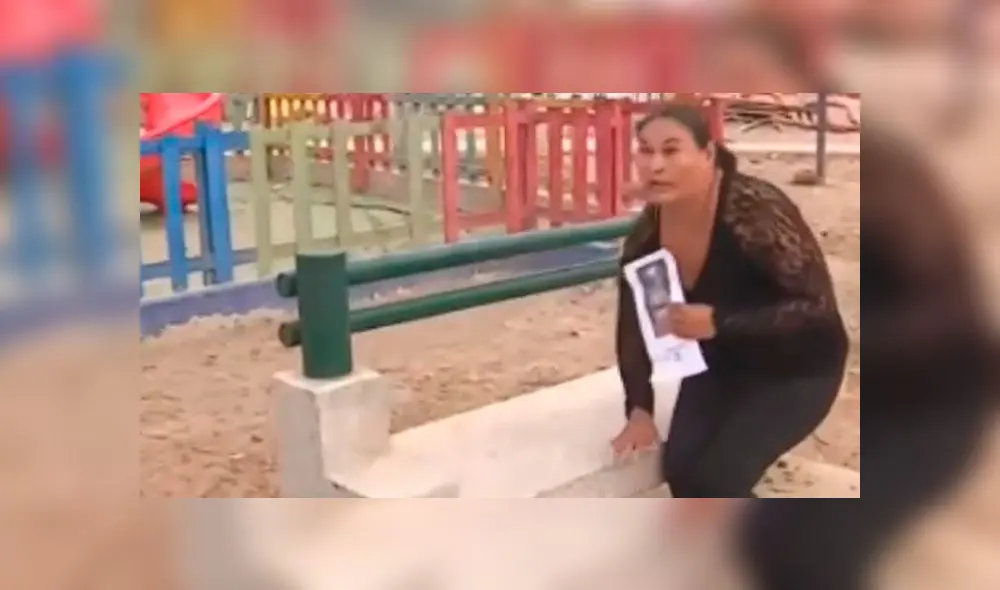Mujer contó que dejó en la banca al bebé para recoger a sus otros dos hijos en un casa. (Foto: Captura de video / Canal N) Mujer contó que dejó en la banca al bebé para recoger a sus otros dos hijos en un casa. (Foto: Captura de video / Canal N)
