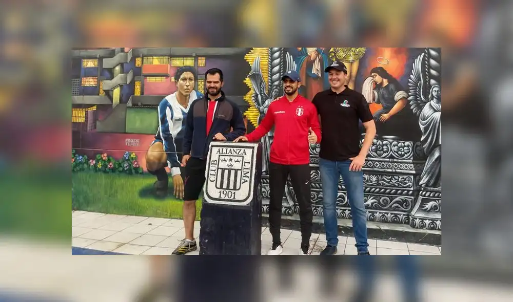 Empresario árabe y alcalde George Forsyth disputaron partido de fútbol en Matute [VIDEO]