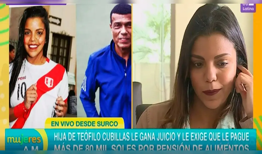 Hija de Teófilo Cubillas