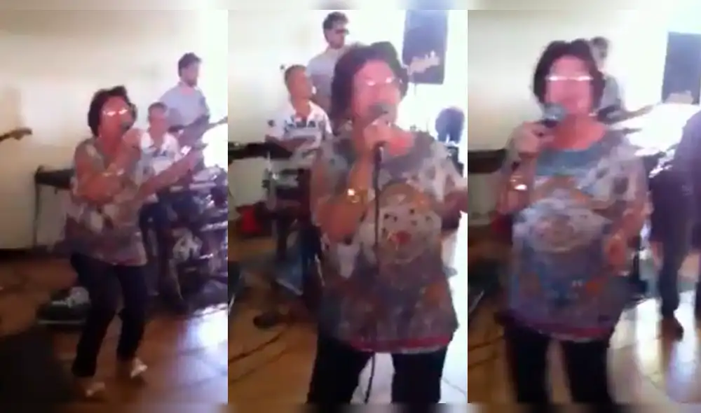 Facebook Viral: Asombro genera anciana rockera que canta tema de Pink Floyd [VIDEO]