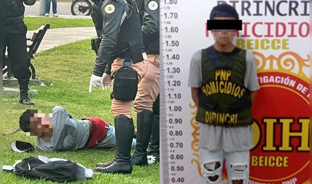 De acuerdo con la Policía, el adolescente habría sido contratado como sicario. Foto: composición LR/PNP/ Grace Mora De acuerdo con la Policía, el adolescente habría sido contratado como sicario. Foto: composición LR/PNP/ Grace Mora