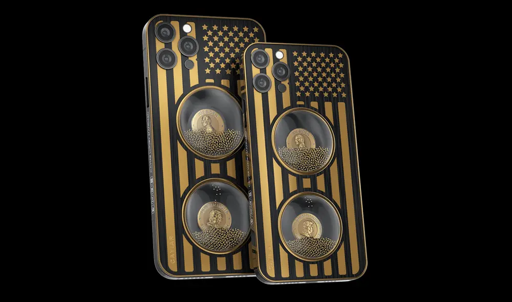 La empresa rusa ha estrenado un nuevo iPhone de edición limitada. Foto: Caviar