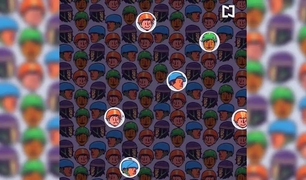 Desliza para ver la solución al reto visual de Facebook. Foto: Televisa Noticias