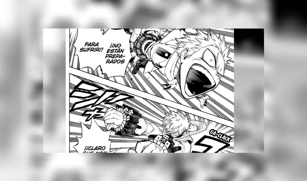 My Hero Acedemia manga 219: ¡Ve! ¡Slidin Go! Mira aquí el último capítulo