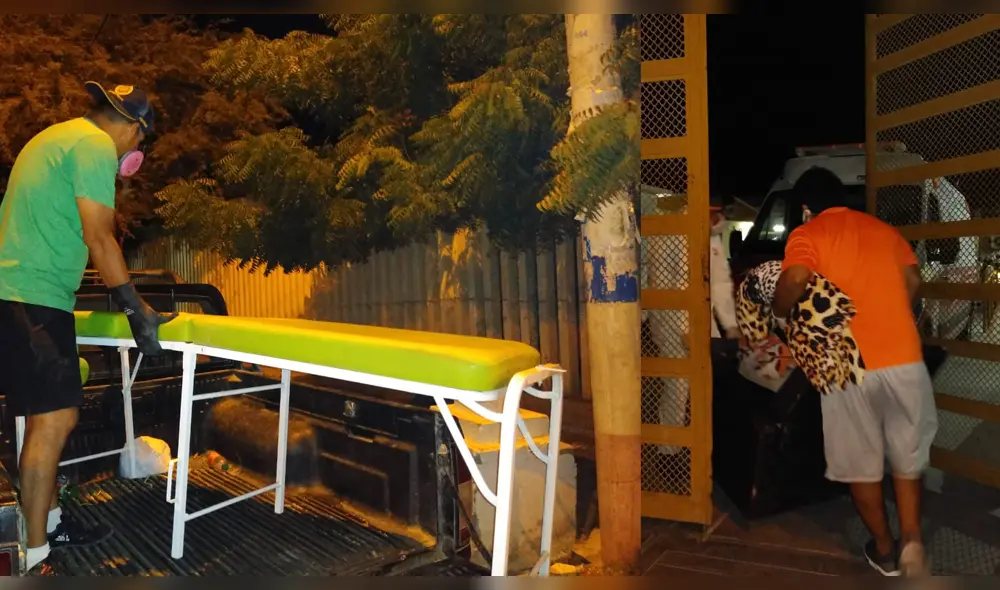 Los familiares denunciaron que los pacientes están a la intemperie. Los familiares denunciaron que los pacientes están a la intemperie.