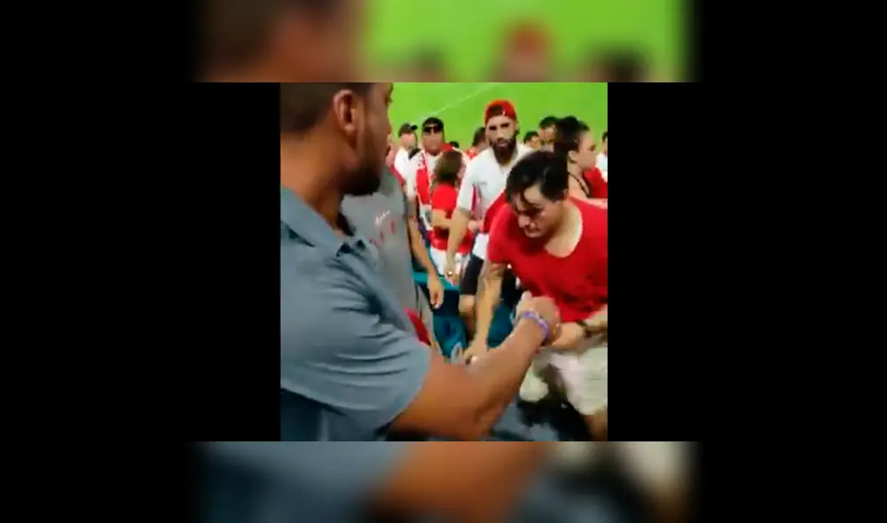 Video muestra origen de la pelea entre hinchas de Perú y Chile 