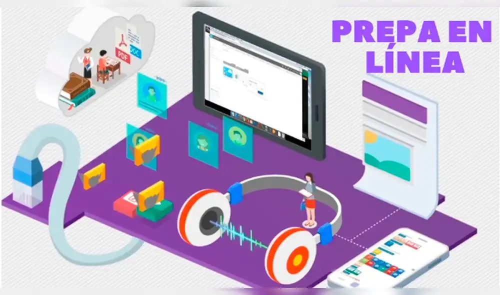 Prepa en Línea cuenta está disponible para todos los estudiante que han culminado la secundaria. Foto : Captura Youtube Prepa en Línea. Prepa en Línea cuenta está disponible para todos los estudiante que han culminado la secundaria. Foto : Captura Youtube Prepa en Línea.