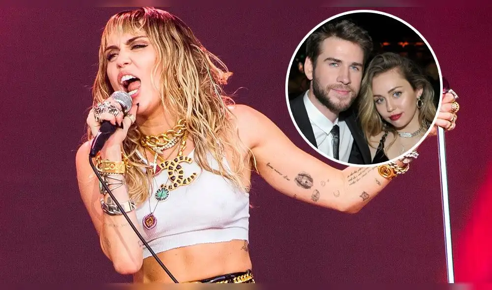 Miley Cyrus reveló que aún le atraen las mujeres, pese a estar casada con Liam Hemsworth