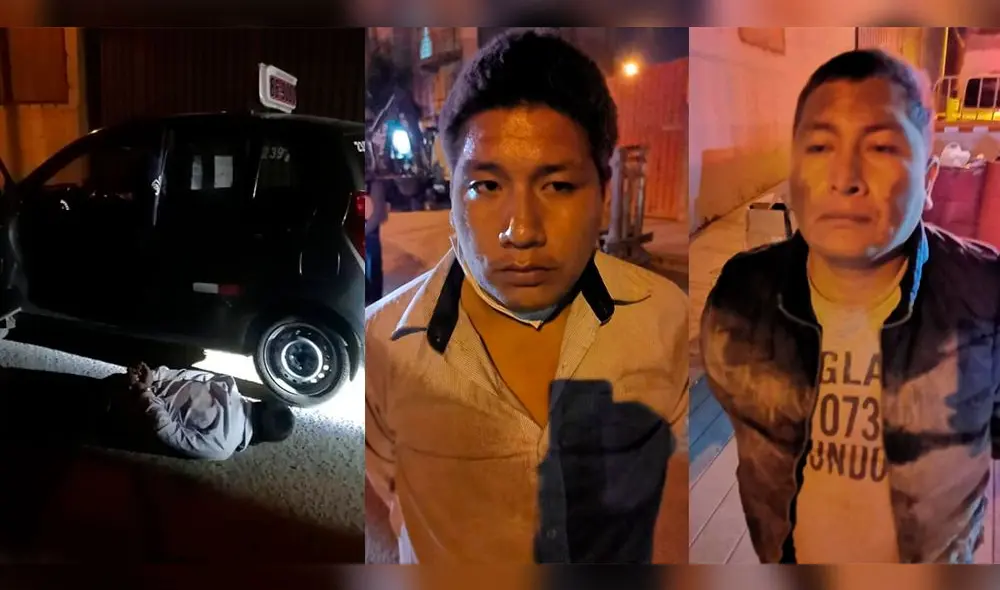 Delincuentes fueron capturados tras persecución. Foto: Difusión. Delincuentes fueron capturados tras persecución. Foto: Difusión.