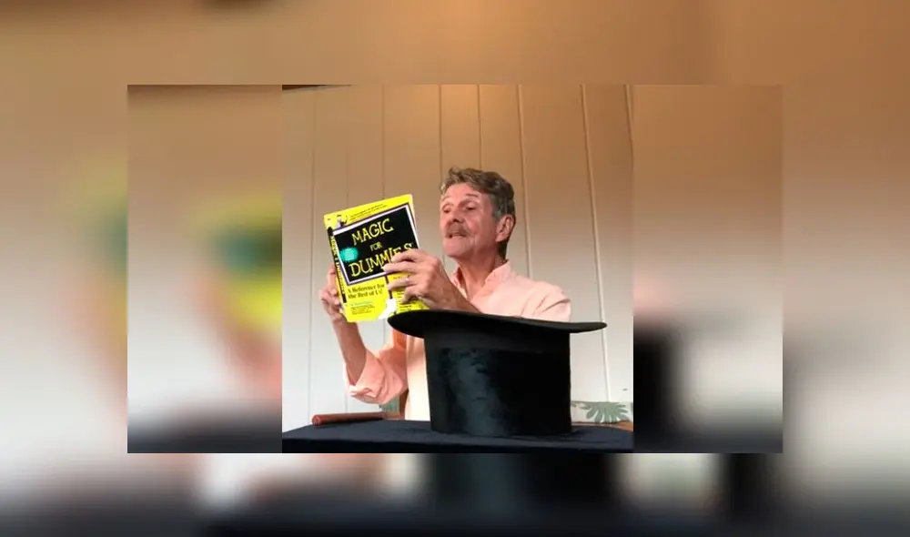 Desliza las imágenes para ver el divertido truco de magia que hizo un anciano. Foto: RM Video