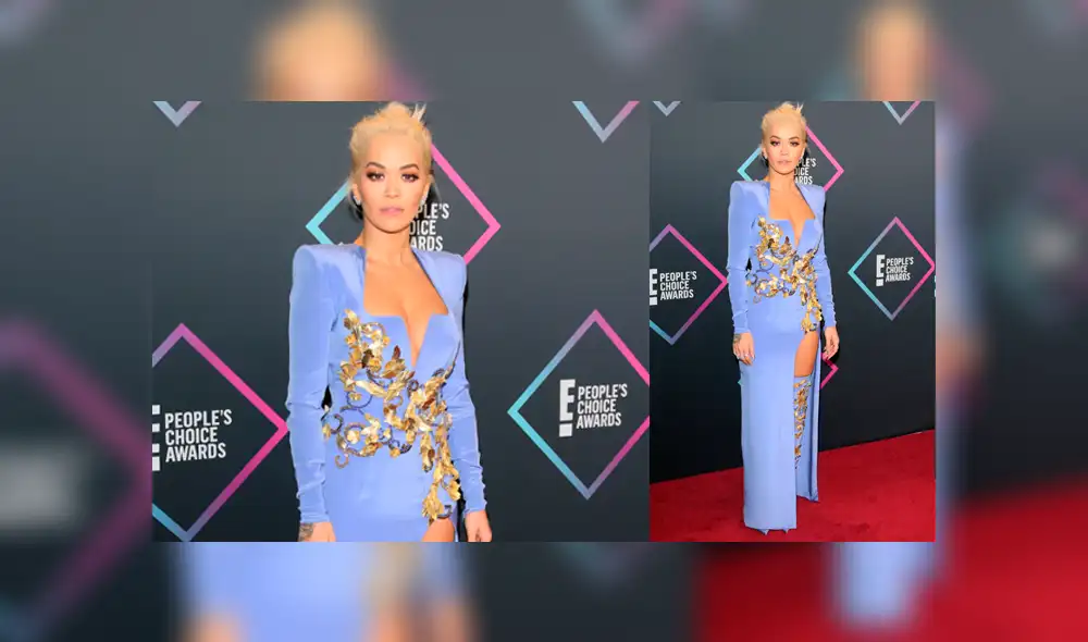 Victoria Beckham deslumbró con traje blanco en la alfombra roja de los People’s Choice Awards 2018 [FOTOS]