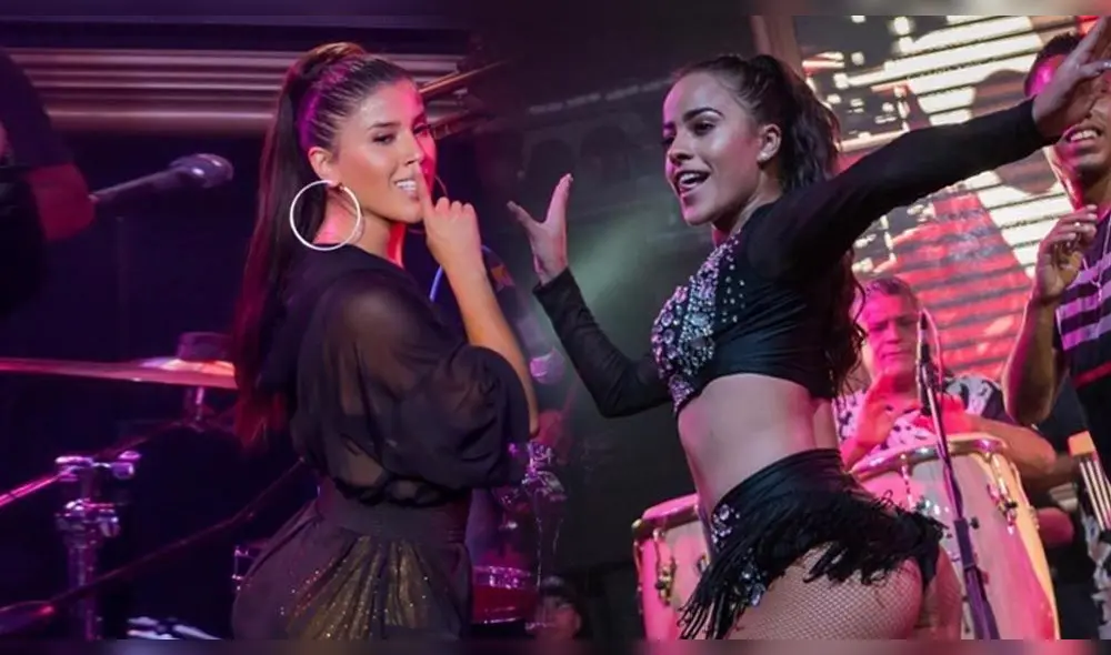 Angye Zapata, ex bailarina de Josimar, imita a Yahaira Plasencia en sexy baile
