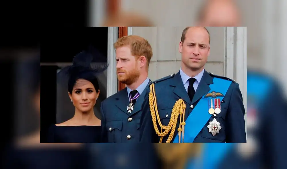 príncipe Harry y William