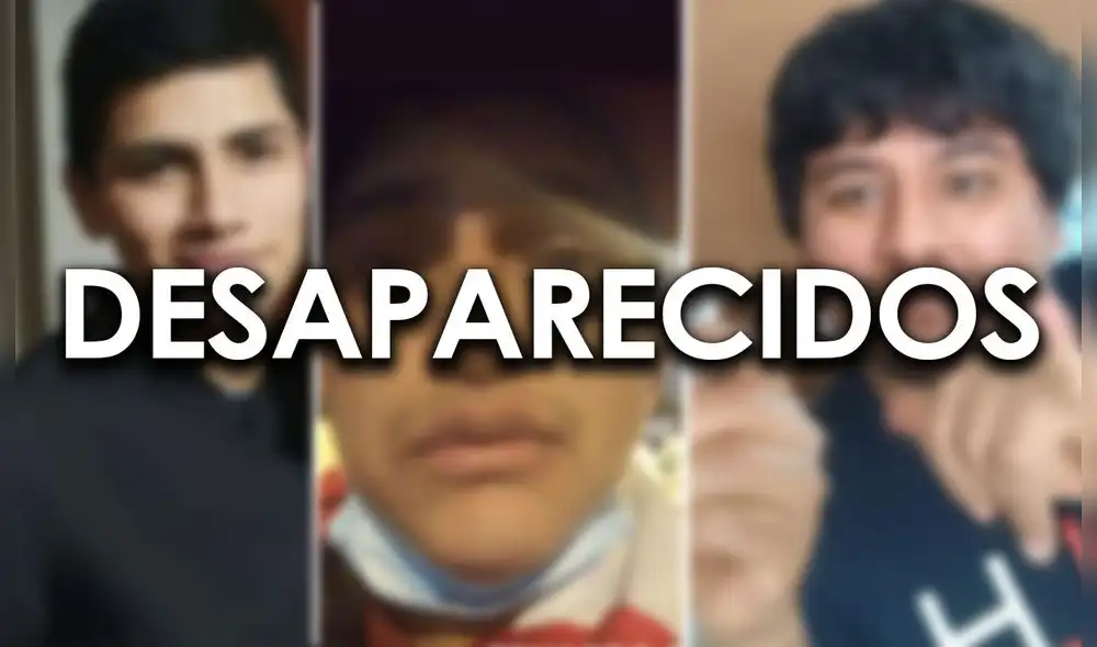Reportan personas desaparecidas. Foto: Composición LR Reportan personas desaparecidas. Foto: Composición LR