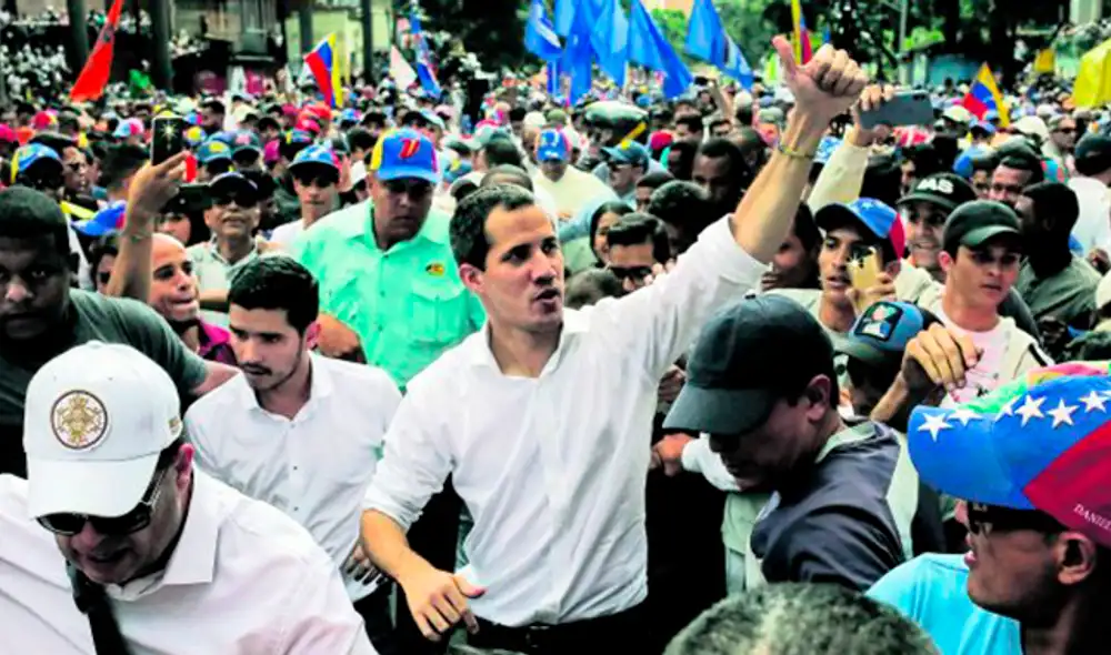 Guaidó hizo equilibrios entre los opositores moderados dispuestos al diálogo con el chavismo.
