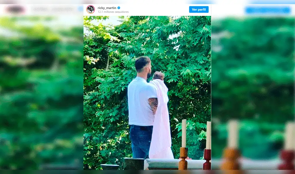 Ricky Martin emociona a sus fans al presentar a su tercera hija