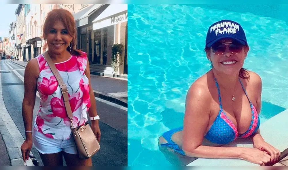 Magaly Medina publica foto en bikini y fans de Instagram se sorprenden [FOTO]
