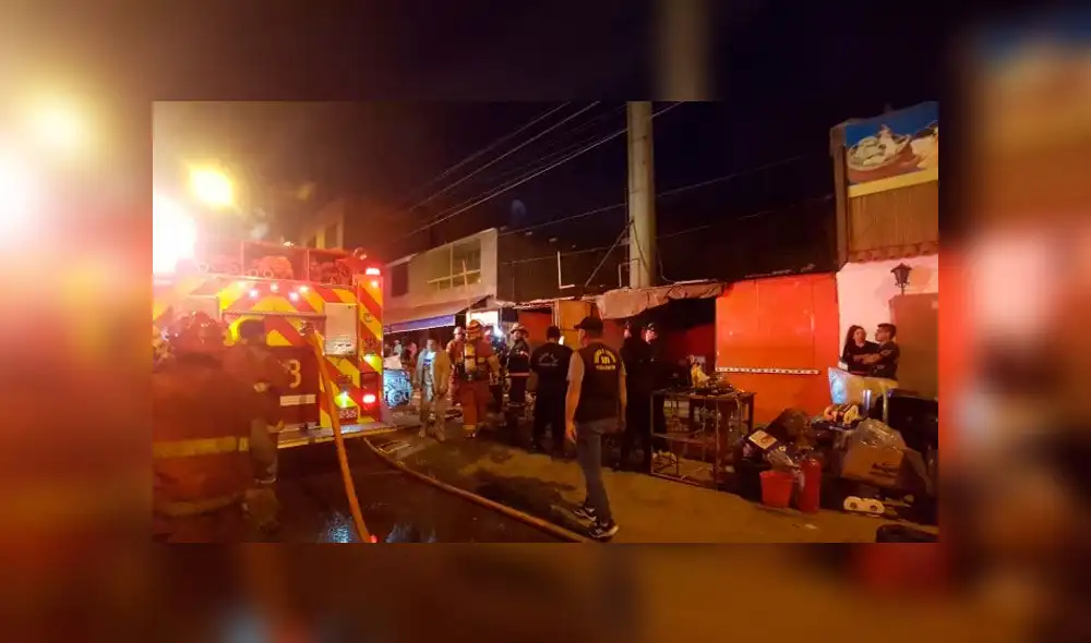 Reportan incendio en Independencia. Créditos: Difusión.