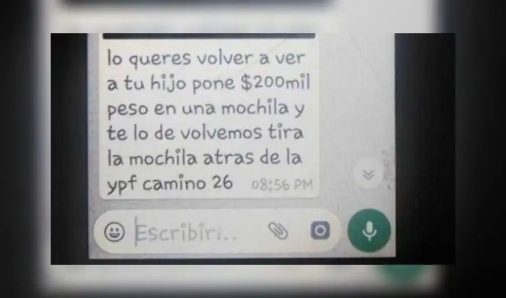 Joven finge secuestro y extorsiona a su madre con 5 mil dólares por rescate Joven finge secuestro y extorsiona a su madre con 5 mil dólares por rescate