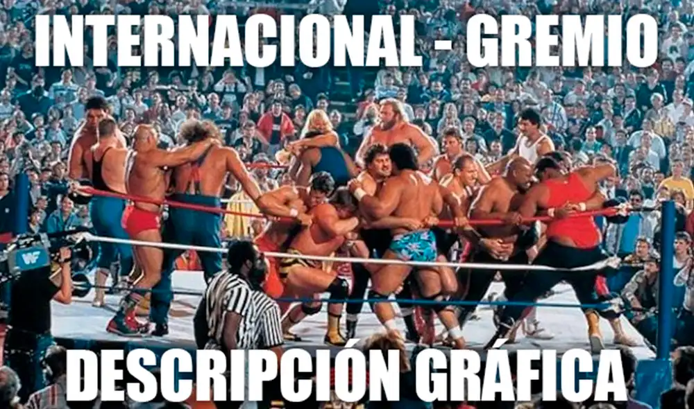 ¡A reír! Los mejores memes de la batalla campal entre Internacional y Gremio por la Copa Libertadores