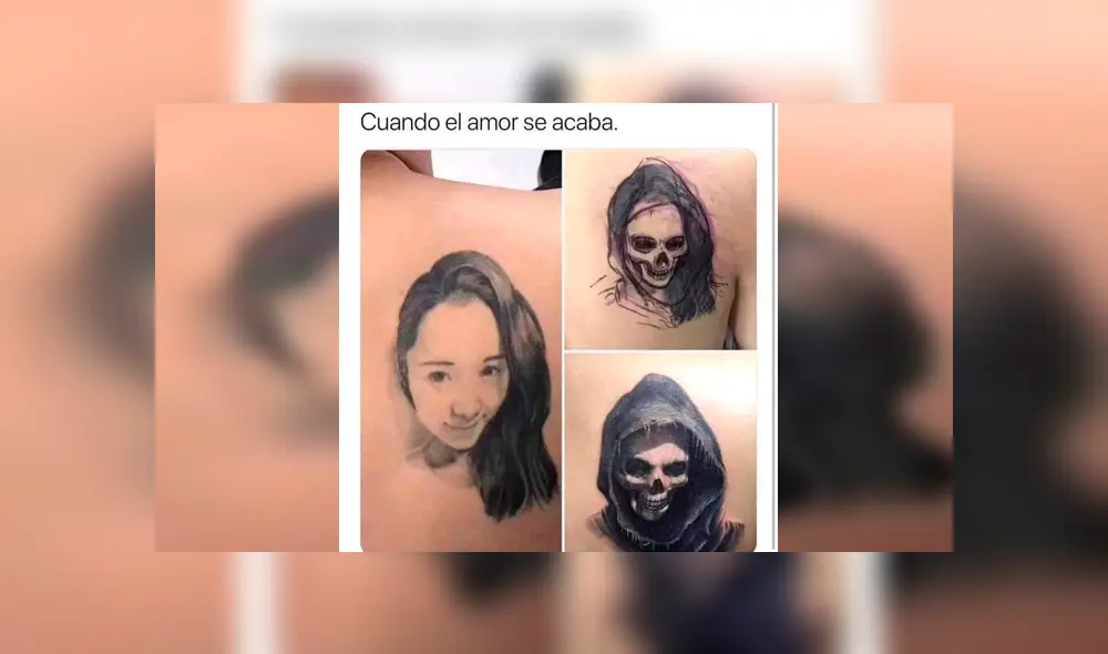 Facebook viral: hombre se tatúa el rostro de su novia, acaba su relación y toma esta decisión [FOTOS]