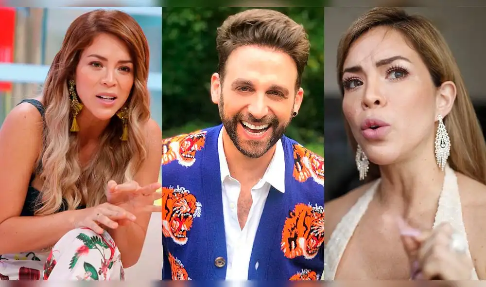 Rodrigo González hace hilarante comparación sobre nueva apariencia de Sheyla Rojas. Foto: Composición