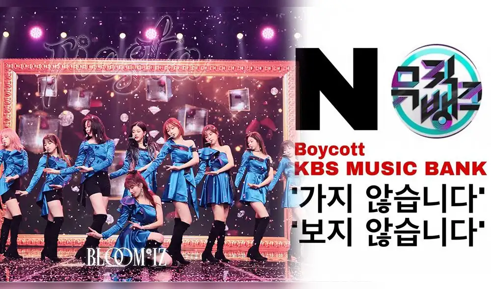 KBS recibe críticas de los fans de IZ*ONE por el trato que las idols habrían recibdo durante su comeback en Music Bank.