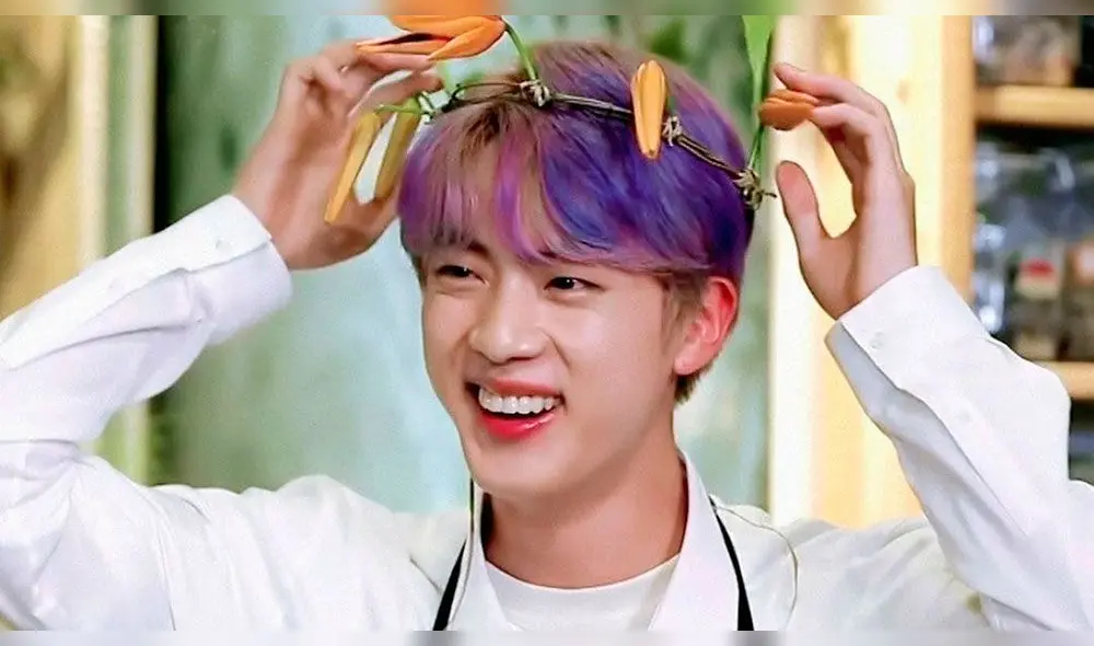 La creación de Jin causó risas entre sus compañeros.