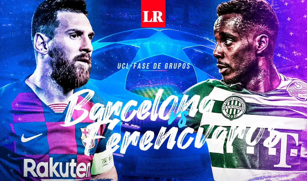 Barcelona recibe a Ferencváros en el Camp Nou, en su debut en la Champions League. Foto: Composición de Fabrizio Oviedo Barcelona recibe a Ferencváros en el Camp Nou, en su debut en la Champions League. Foto: Composición de Fabrizio Oviedo