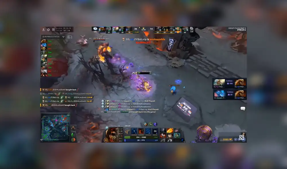 TI9: Revive el Rampage de Arteezy en el mundial de Dota 2. Evil Geniuses vs Vici Gaming. TI9: Revive el Rampage de Arteezy en el mundial de Dota 2. Evil Geniuses vs Vici Gaming.