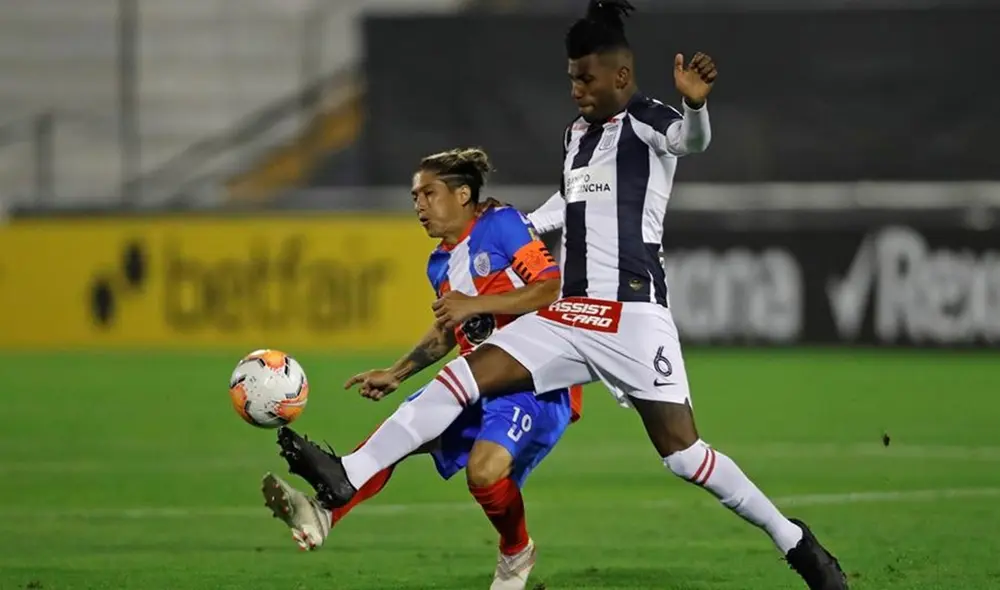 Alianza Lima y Estudiantes de Mérida empatan 1-1 por la Copa Libertadores. Foto: EFE