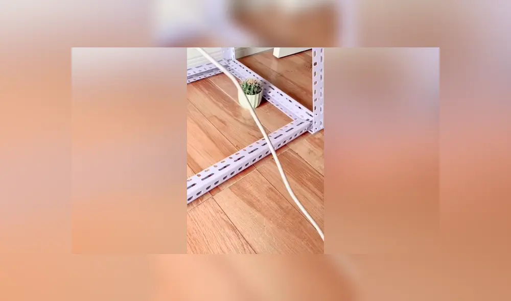 Facebook viral: ¿cómo sacar un cable atrapado debajo de una mesa sin levantarla? Aprende truco [VIDEO] 