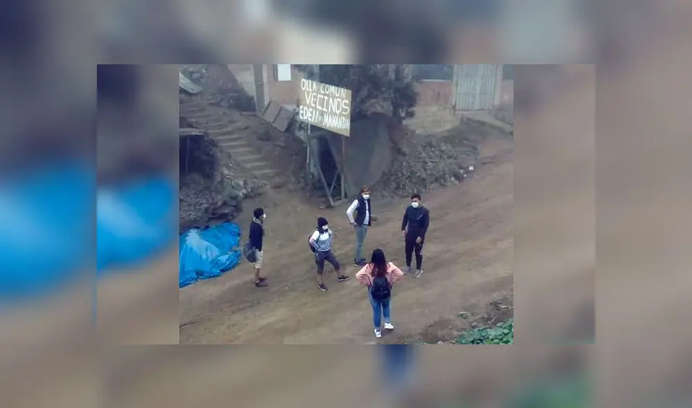 Pobladores del AA.HH “Edén de Manantial” temen ser contagiados por la COVID-19 y piden a la población no visitar Las Lomas del Paraíso / Creditos: Cortesía