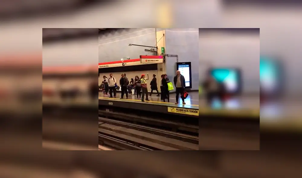 En Facebook, una señora fue captada en el preciso instante que se puso a bailar durante la hora punta.