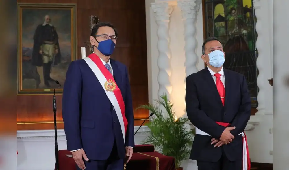 César Gentille juró como ministro del Interior. Foto: PCM César Gentille juró como ministro del Interior. Foto: PCM