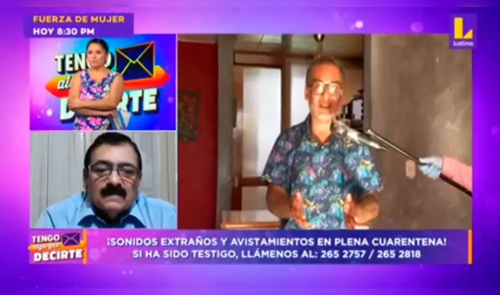 El intérprete de 'Chivito' se comunicó con Lady Guillén en su programa para hablar sobre los avistamientos de luces que se vieron en el cielo de Lima. El intérprete de 'Chivito' se comunicó con Lady Guillén en su programa para hablar sobre los avistamientos de luces que se vieron en el cielo de Lima.