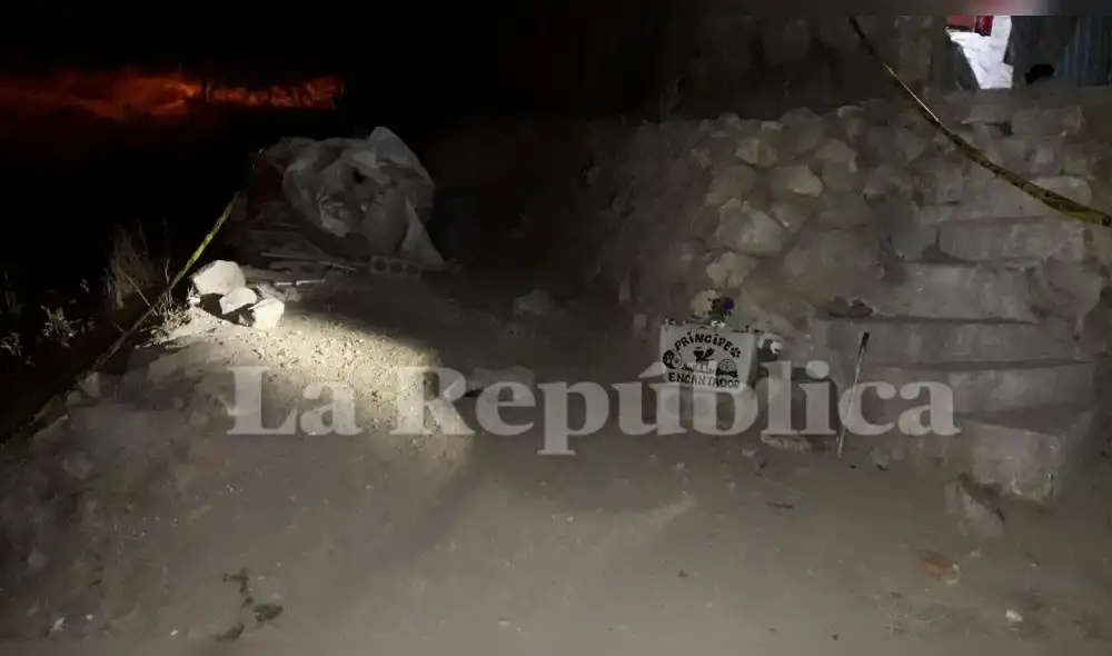 Arequipa. Recién nacido estaba desnudo en la calle.