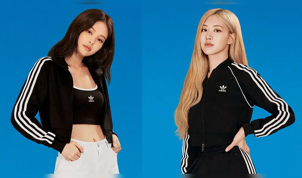 Rose y Jennie de BLACKPINK en campaña de Adidas.
