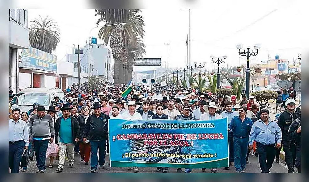 Candarave reclama a minera. Candarave reclama a minera.