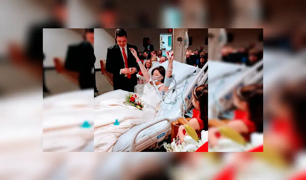 Facebook: novia con cáncer cumplió su sueño de casarse antes de morir [FOTOS]