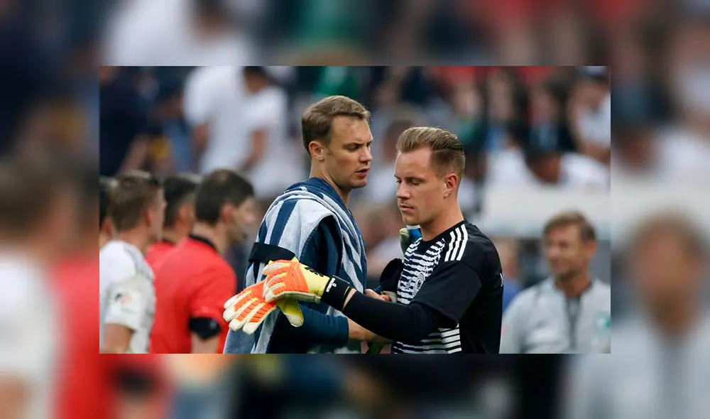 El entrenador de Alemania aún no se pronuncia sobre la polémica entre los dos arqueros. Créditos: EFE El entrenador de Alemania aún no se pronuncia sobre la polémica entre los dos arqueros. Créditos: EFE