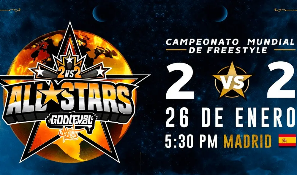 God Level 2vs2 All Stars España En Vivo God Level 2vs2 All Stars España En Vivo