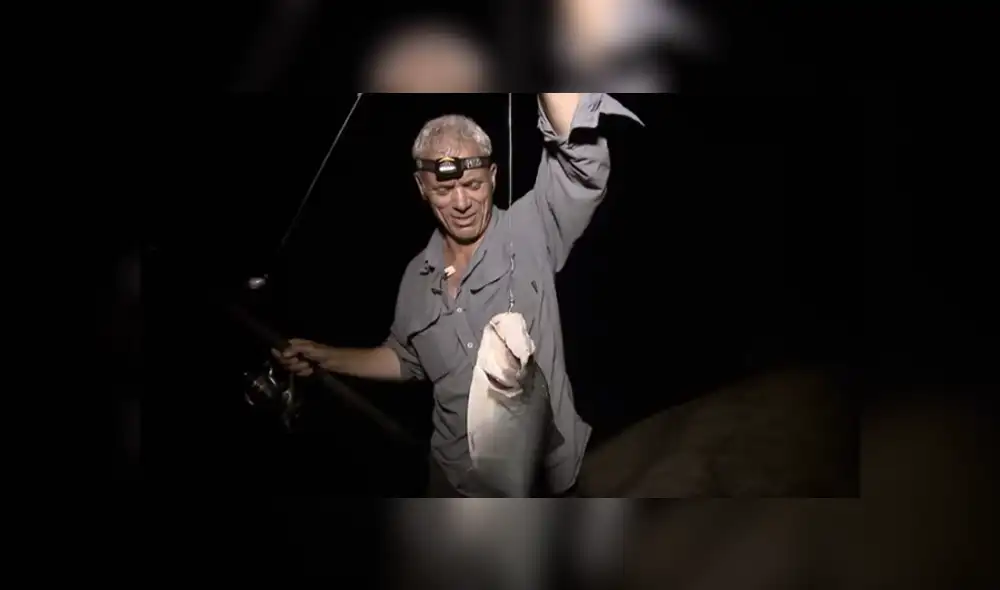 Desliza hacia la izquierda para ver al extraño animal que capturó Jeremy Wade. Foto: Monstruos de río